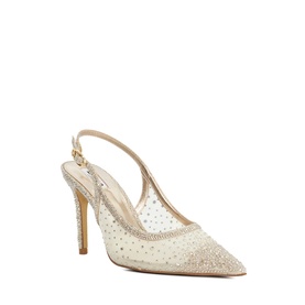 Compassionate Embellished Slingback Courts