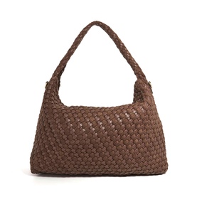 Deliberate Large Woven Shoulder Bag