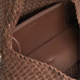 Deliberate Large Woven Shoulder Bag