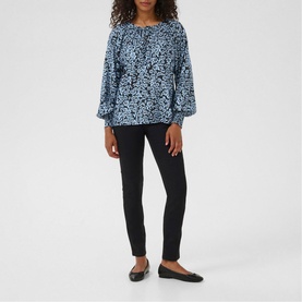Amanda Floral Tie Detail Blouse