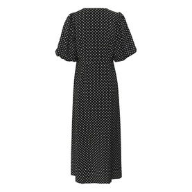 Gwen Polka Dot Flared Dress