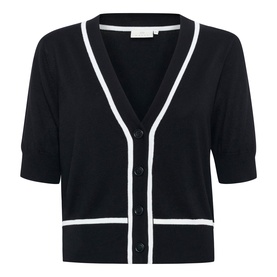 Mally Contrast Trim Cardigan