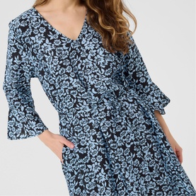 Amanda Floral Flared Dress