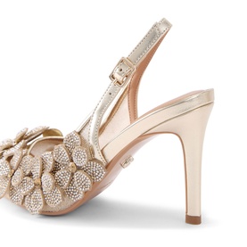 Petalo Embellished Slingback Courts