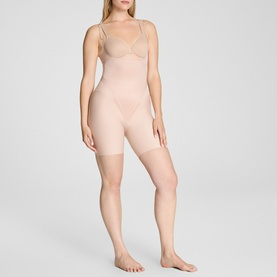 Supersculpt&trade; Transform Open-Bust Mid-Thigh Bodysuit