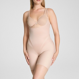 Supersculpt&trade; Transform Open-Bust Mid-Thigh Bodysuit