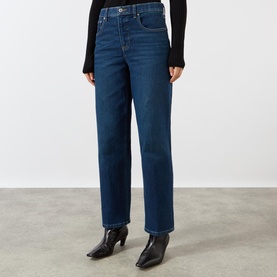 SPANXshape&trade; Authentic 360 High Rise Straight Leg Jeans