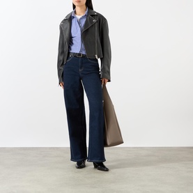 SPANXshape&trade; Authentic 360 High Rise Wide Leg Jeans