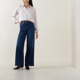 SPANXshape&trade; EveryWear Wide Leg Jeans