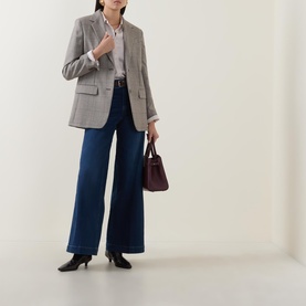 SPANXshape&trade; EveryWear Wide Leg Jeans