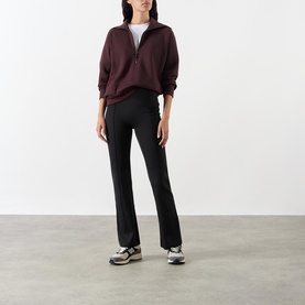 Supersmooth&trade; PerfectFit Ponte Micro Flared Trousers