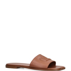 Soleil Logo Flat Sandals