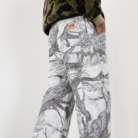 Tree Edge Camp Print Trousers