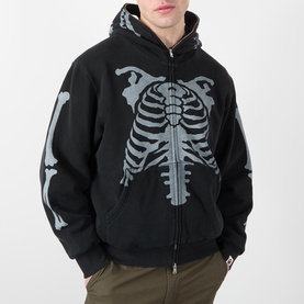 Skeleton Shark Hoodie