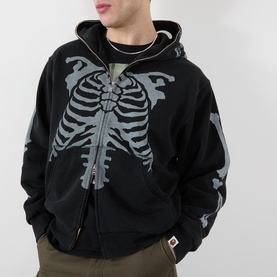 Skeleton Shark Hoodie