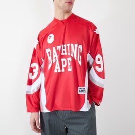 Line Camo Jacquard Football T-Shirt