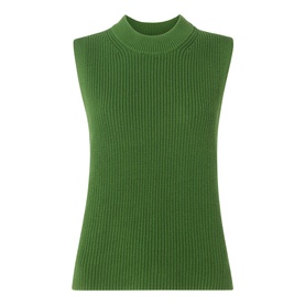 V-Back Ribbed Tank Top