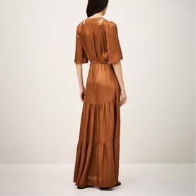 Clyma Cut-Out Flared Dress