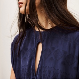 Inaia Printed Asymmetric Dress