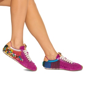 Islington Beaded Tassel Trainers