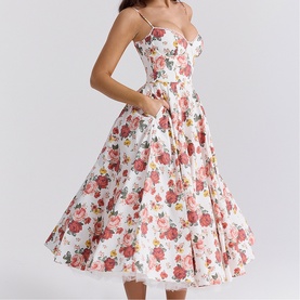 Mademoiselle Rose Tulle Dress