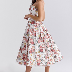 Mademoiselle Rose Tulle Dress