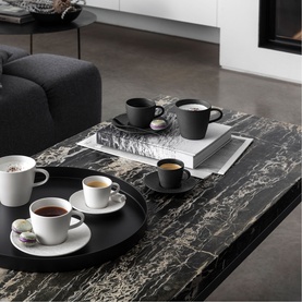 Manufacture Rock Blanc Saucer Coffee Cup