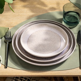 Perlemor Sand Plate 24cm