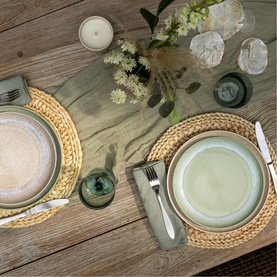 Perlemor Sand Plate 24cm