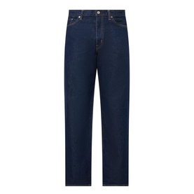 Mid-Rise Straight Leg Jeans