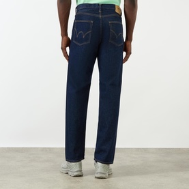 Mid-Rise Straight Leg Jeans