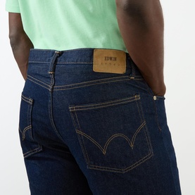 Mid-Rise Straight Leg Jeans