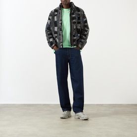 Mid-Rise Straight Leg Jeans