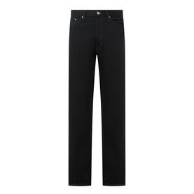 Mid-Rise Straight Leg Jeans