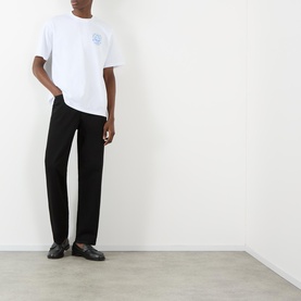 Mid-Rise Straight Leg Jeans