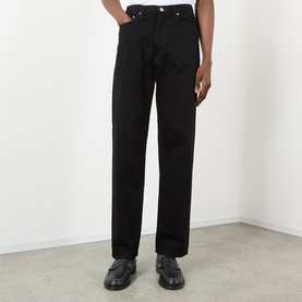 Mid-Rise Straight Leg Jeans