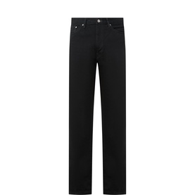 Mid-Rise Straight Leg Jeans