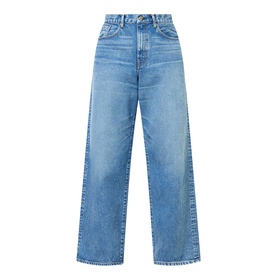 Mid-Rise Wide Leg Jeans
