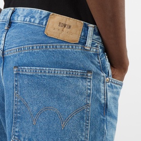 Mid-Rise Wide Leg Jeans