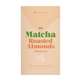 Organic Matcha Chocolate Roasted Almonds 65g