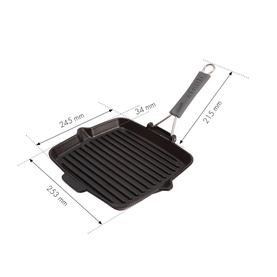 Grillpan & Spout 24cm