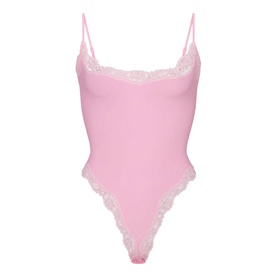 Cami Bodysuit Bubble Gum Tonal