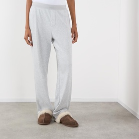 Relaxed Straight Leg Pants Light Heather Grey
