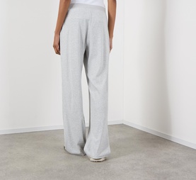 Relaxed Straight Leg Pants Light Heather Grey
