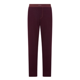 Relaxed Straight Leg Pants Currant