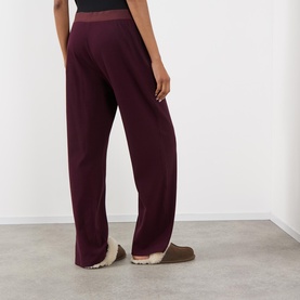 Relaxed Straight Leg Pants Currant