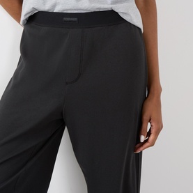 Relaxed Straight Leg Pants Soot