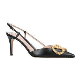 V Logo 80 Slingback Courts