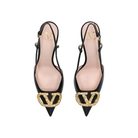 V Logo 80 Slingback Courts