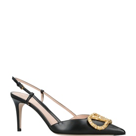 V Logo 80 Slingback Courts